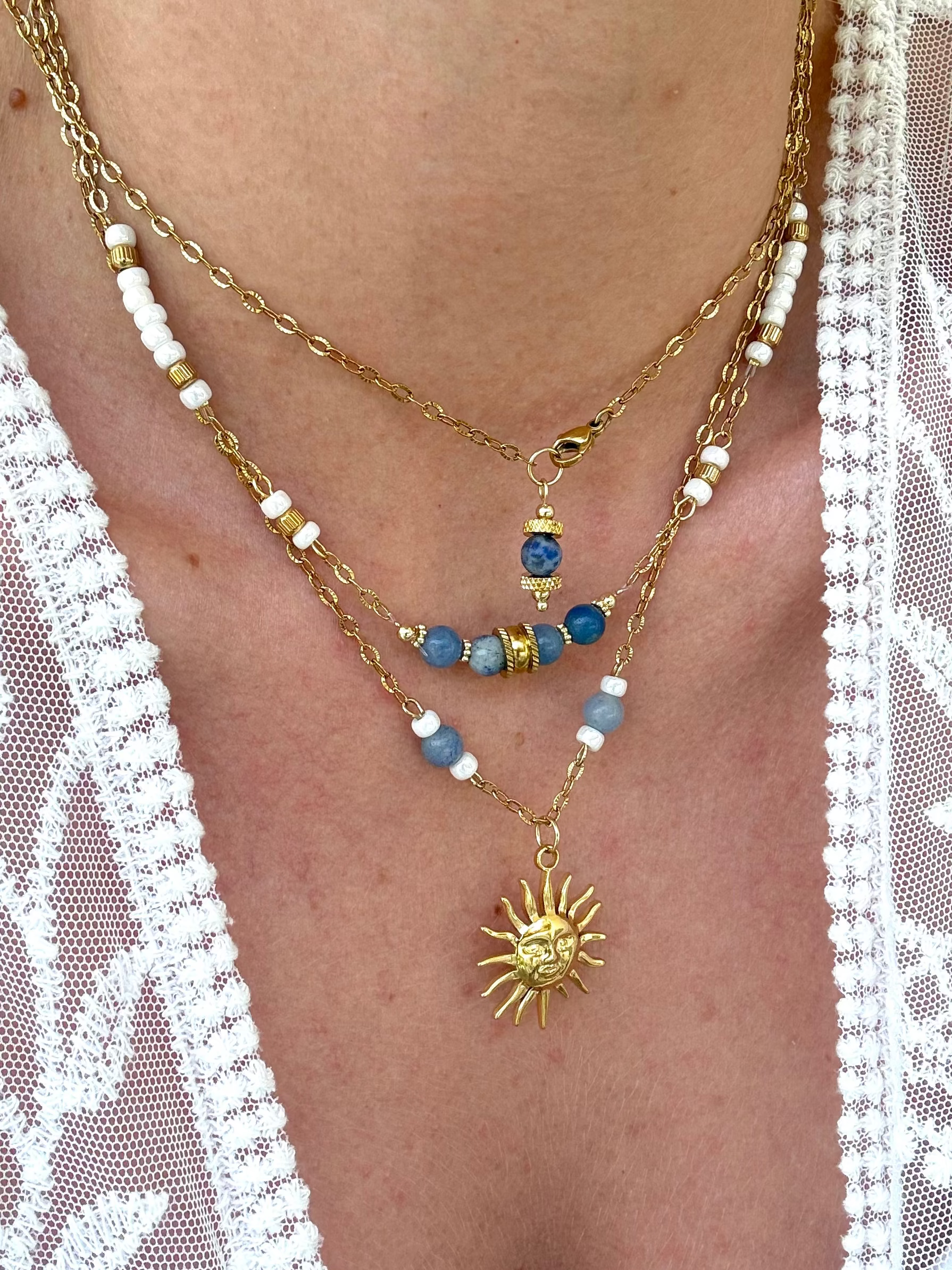 Collier Éclat - Sodalite